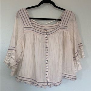 Free people top size small